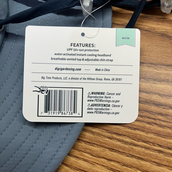 Digz Gardening Cooling Sun Hat - Picture 10 of 13